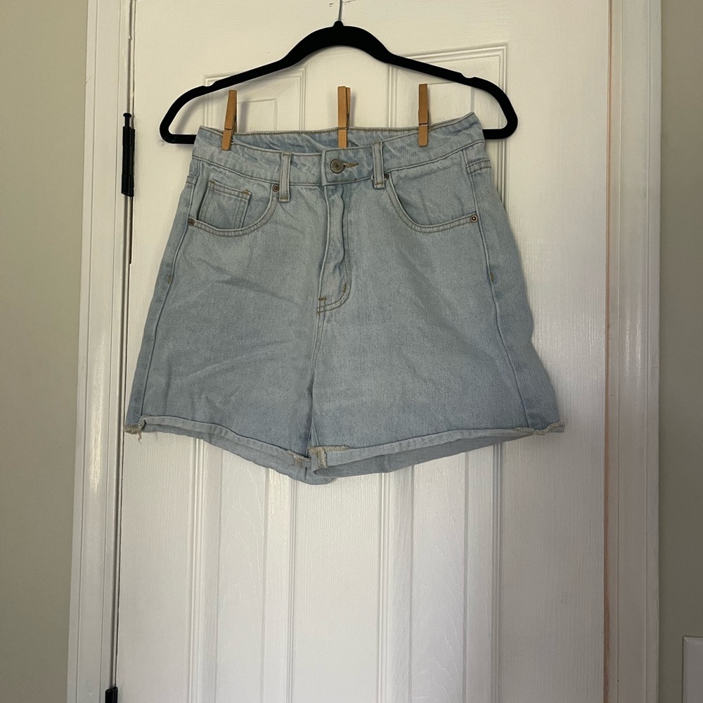 SHEIN Light Blue Jean Shorts